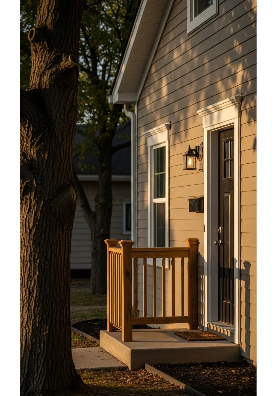 Professional workmanship detail on a Highlandville property.